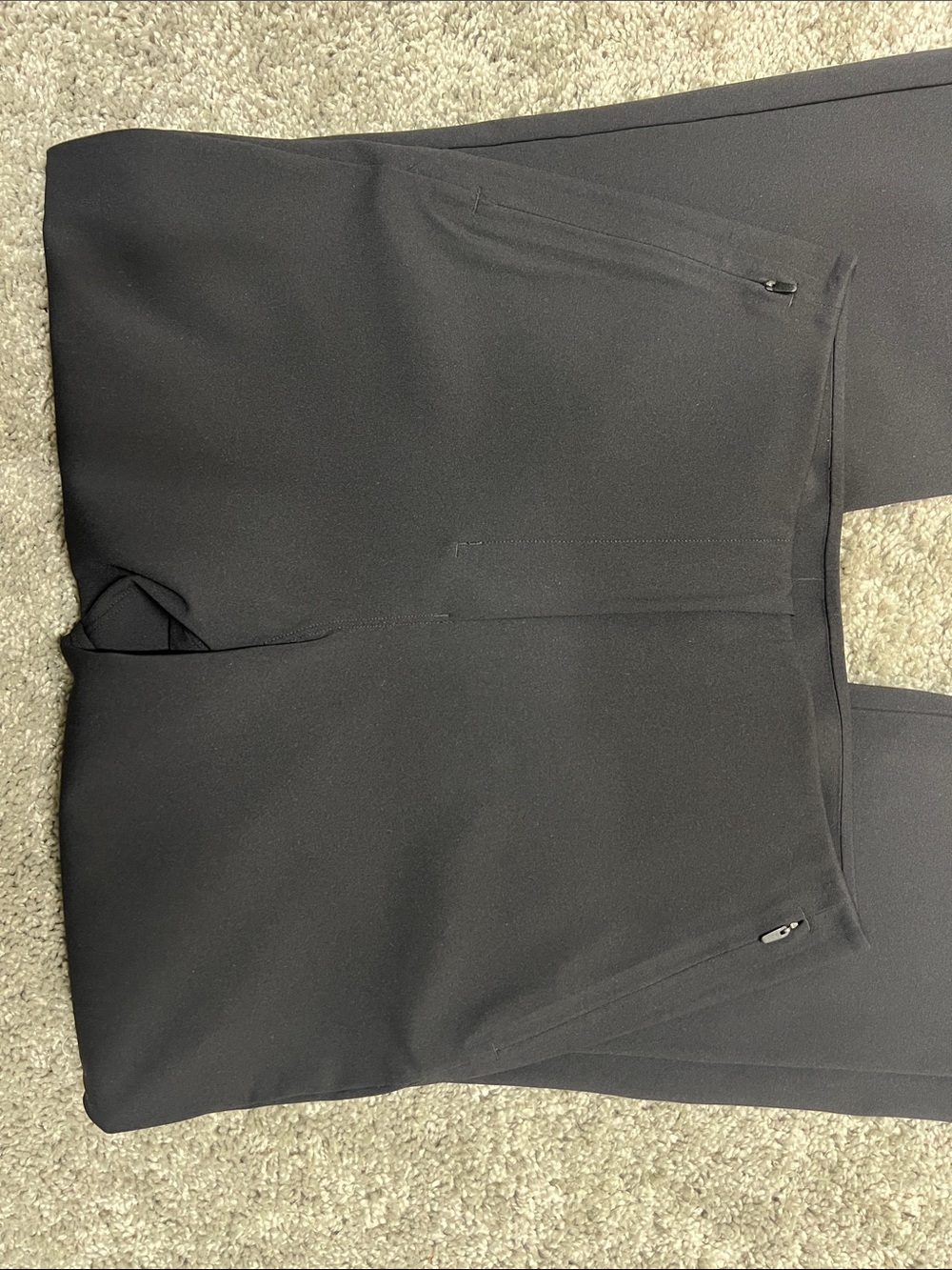 Lululemon Black smooth fit pull-on high rise pant - Picture 3 of 5